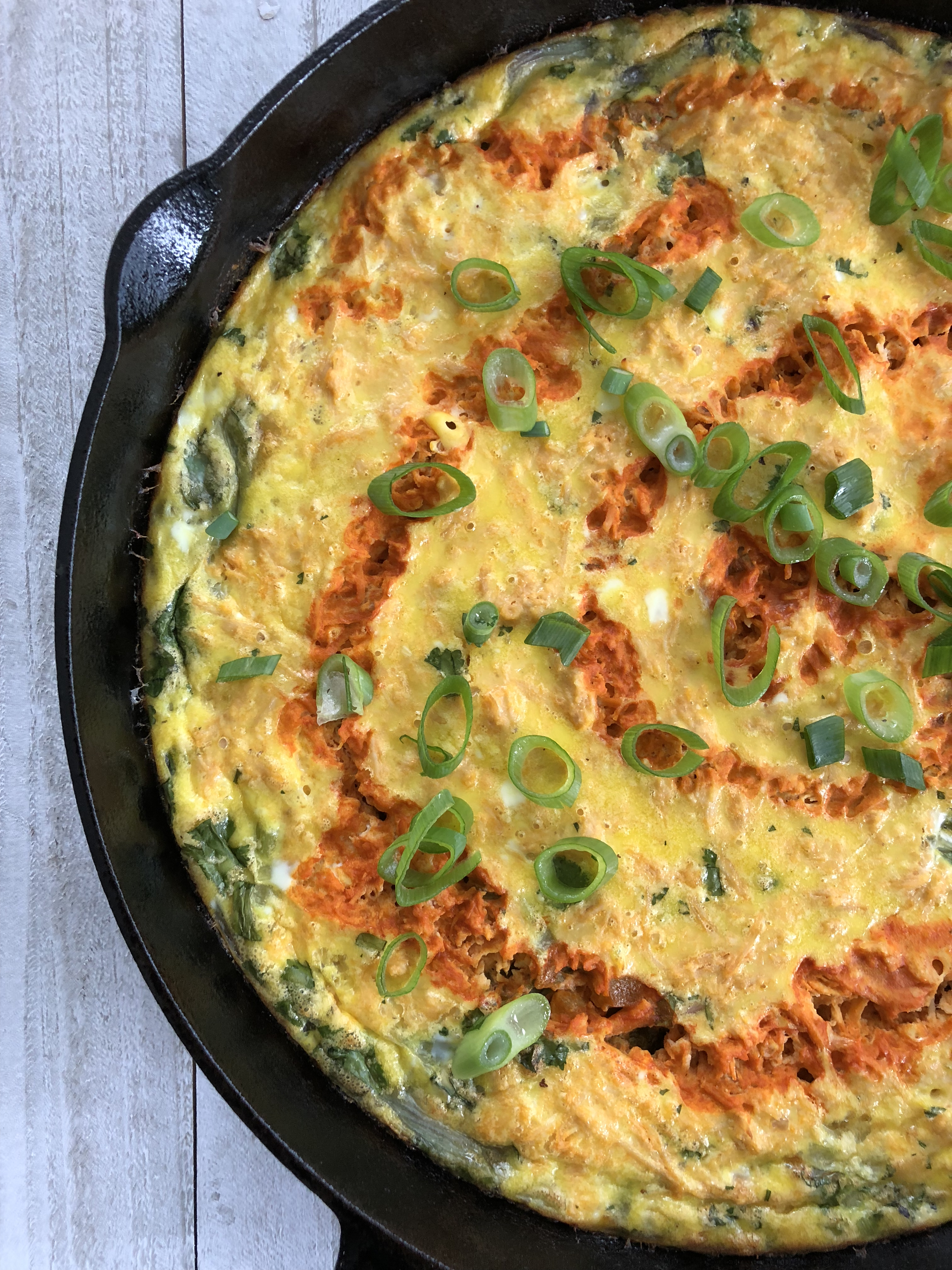 Buffalo Chicken Frittata Whole30 Approved